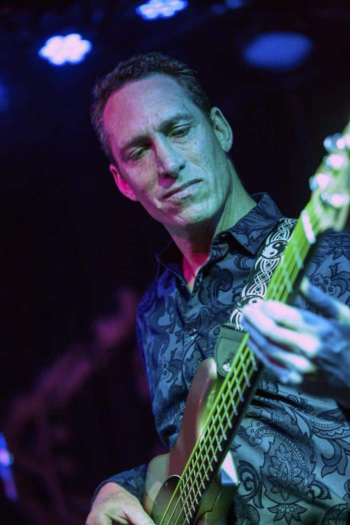 Todd Lazar plays bass, "Summer of Love 67," "70s FM" & "The Soul Commitments"
