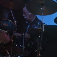 Mike Kondratowicz on drums, "Have a Cigar"